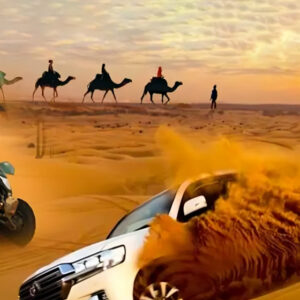 7-Hour Desert Safari with Camel Ride and BBQ Dinner Dubai