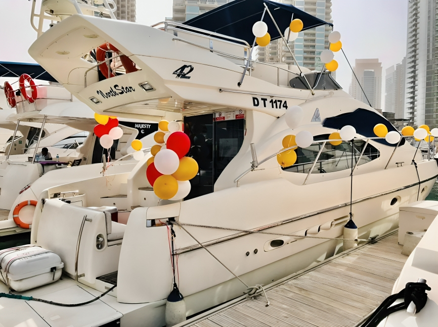 1-Hour Marina yacht Tour Dubai - Image 11